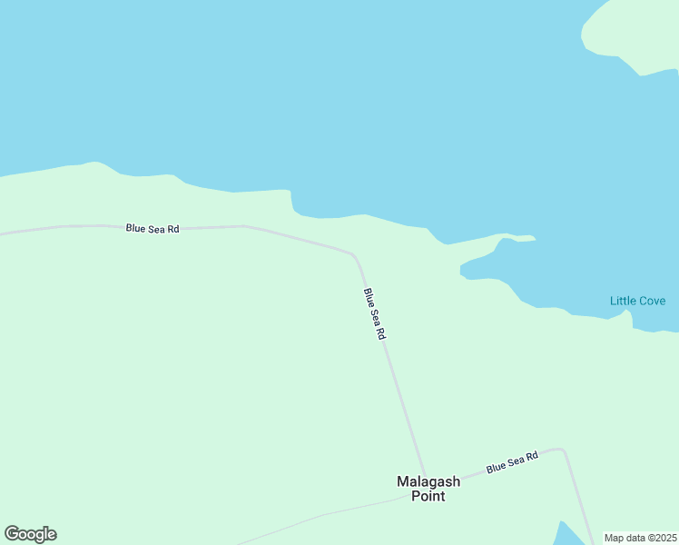 map of restaurants, bars, coffee shops, grocery stores, and more near Blue Sea Road in Malagash Point