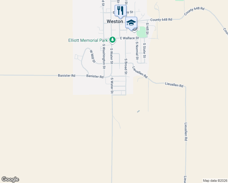 map of restaurants, bars, coffee shops, grocery stores, and more near 702 North Water Street in Weston