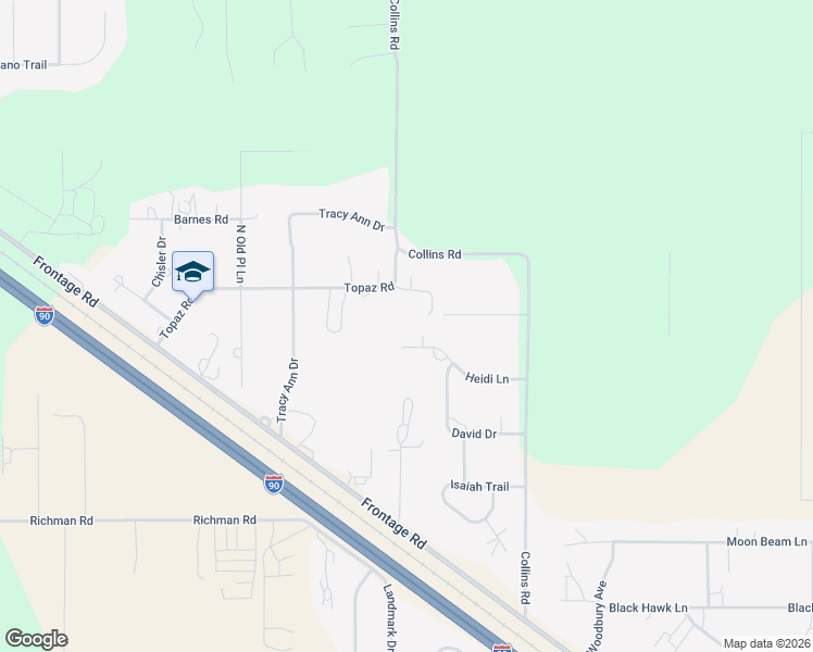 map of restaurants, bars, coffee shops, grocery stores, and more near 257 Heidi Lane in Belgrade