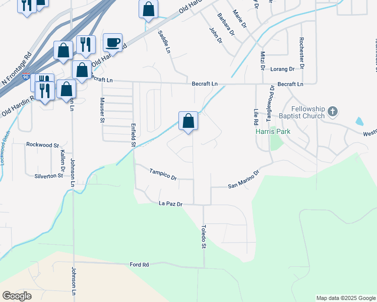 map of restaurants, bars, coffee shops, grocery stores, and more near 620 El Paso St in Billings