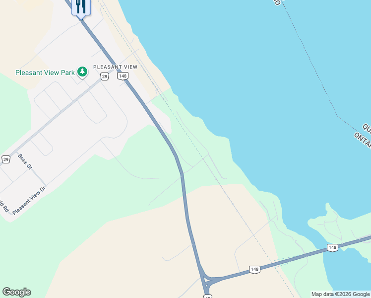 map of restaurants, bars, coffee shops, grocery stores, and more near 8 Ridge Drive in Pembroke