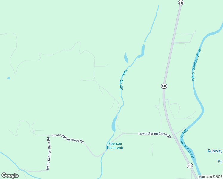 map of restaurants, bars, coffee shops, grocery stores, and more near 75 Spring Creek Road in White Salmon