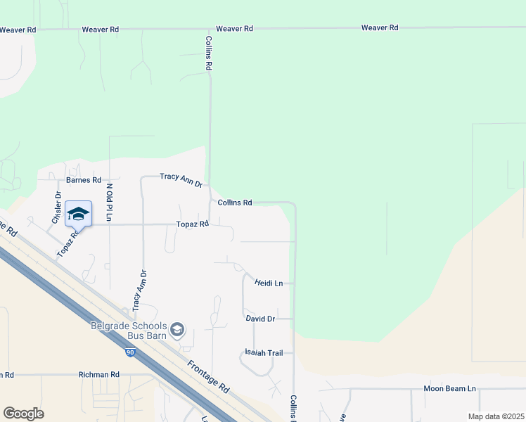 map of restaurants, bars, coffee shops, grocery stores, and more near 775 Collins Rd in Belgrade