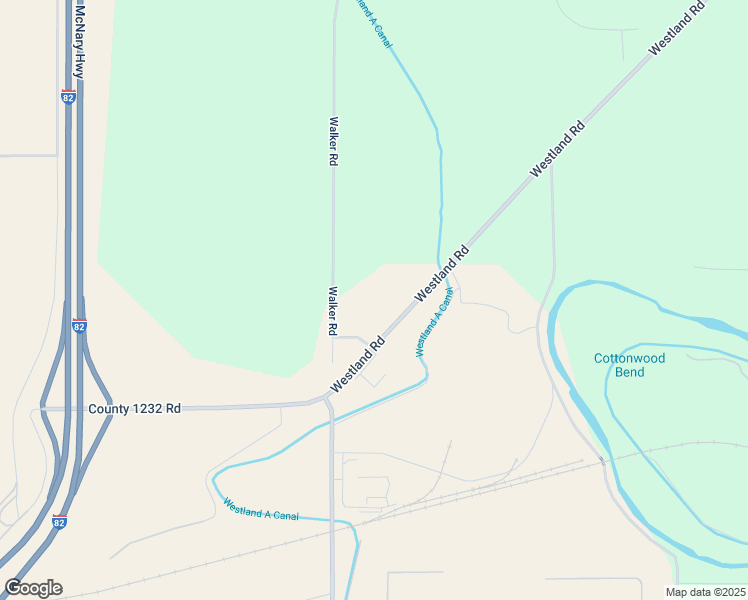 map of restaurants, bars, coffee shops, grocery stores, and more near 78319 Walker Road in Hermiston