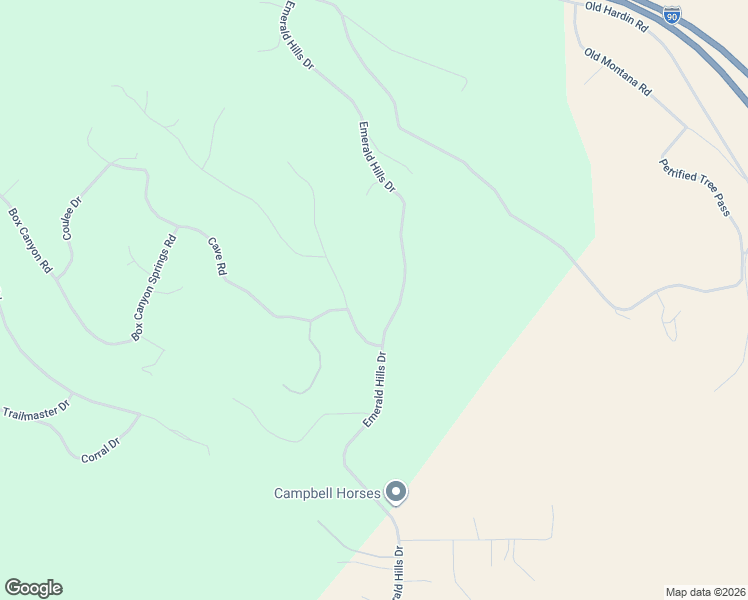 map of restaurants, bars, coffee shops, grocery stores, and more near 620 Emerald Hills Drive in Billings