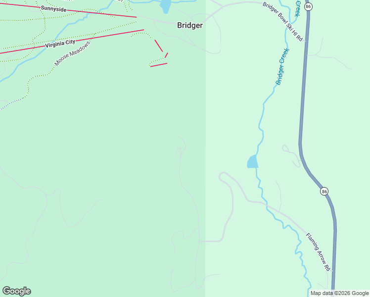 map of restaurants, bars, coffee shops, grocery stores, and more near 11288 Taiga Trail in Bozeman
