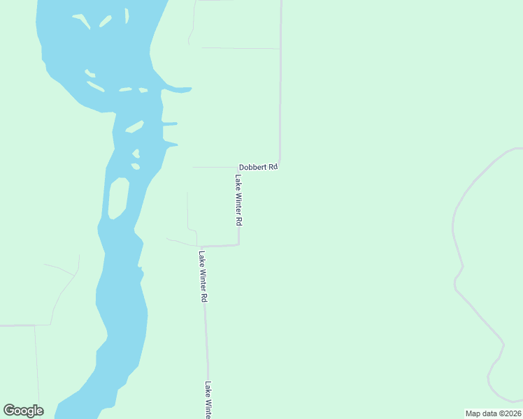 map of restaurants, bars, coffee shops, grocery stores, and more near 4856 Lake Winter Road in Winter