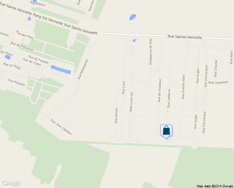 map of restaurants, bars, coffee shops, grocery stores, and more near 526 Rue Nicole in Saint-Lin-Laurentides