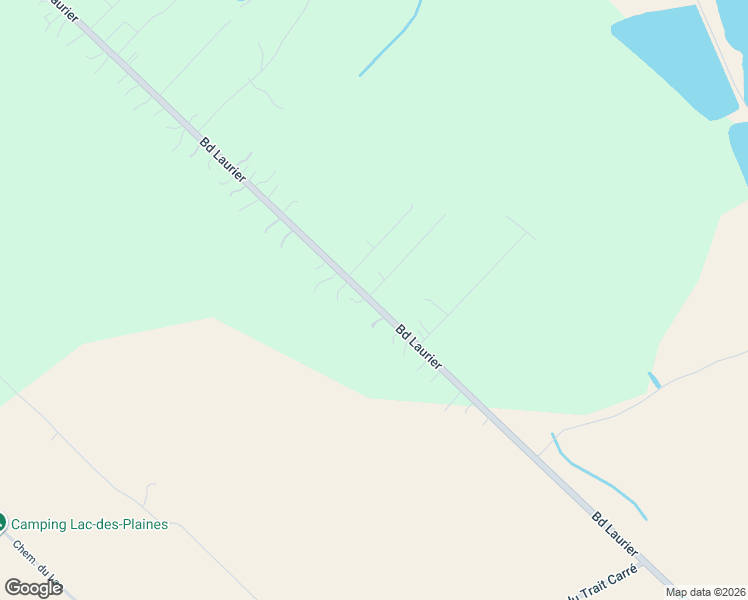 map of restaurants, bars, coffee shops, grocery stores, and more near 4931 Rue Béland in Terrebonne