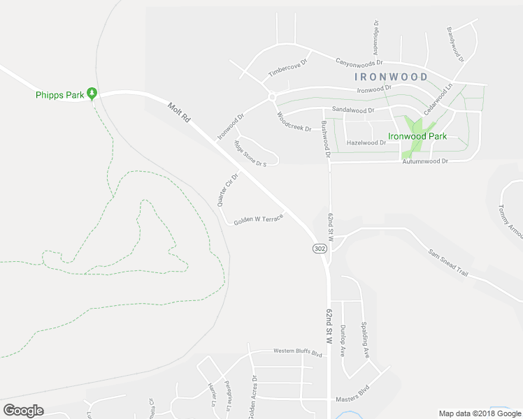 map of restaurants, bars, coffee shops, grocery stores, and more near 6319 Golden West Terrace in Billings