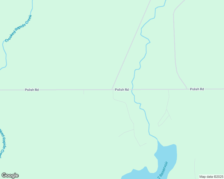 map of restaurants, bars, coffee shops, grocery stores, and more near Polish Road in Ojibwa