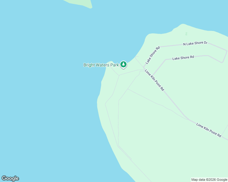 map of restaurants, bars, coffee shops, grocery stores, and more near North Lime Kiln Point Drive in Mackinac County