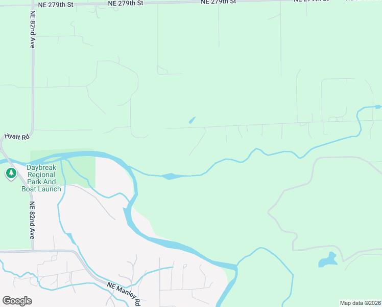 map of restaurants, bars, coffee shops, grocery stores, and more near 26605 Northeast 96th Court in Battle Ground