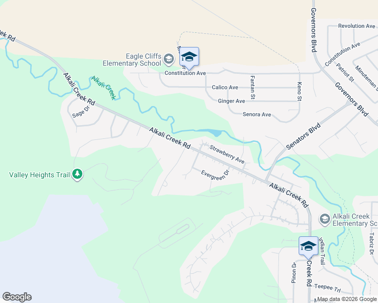 map of restaurants, bars, coffee shops, grocery stores, and more near 1201-1217 Alkali Creek Road in Billings