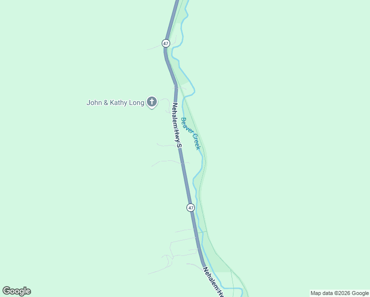 map of restaurants, bars, coffee shops, grocery stores, and more near 56520 Nehalem Highway South in Vernonia