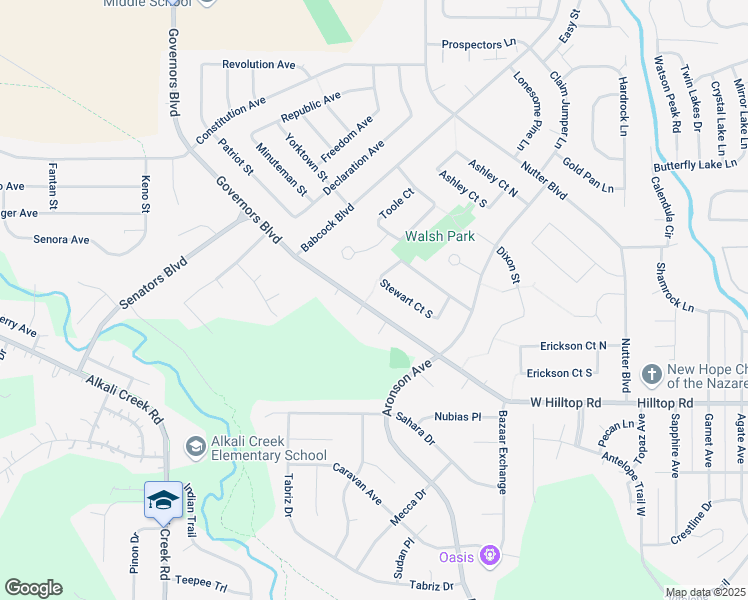 map of restaurants, bars, coffee shops, grocery stores, and more near 939 Governors Blvd in Billings