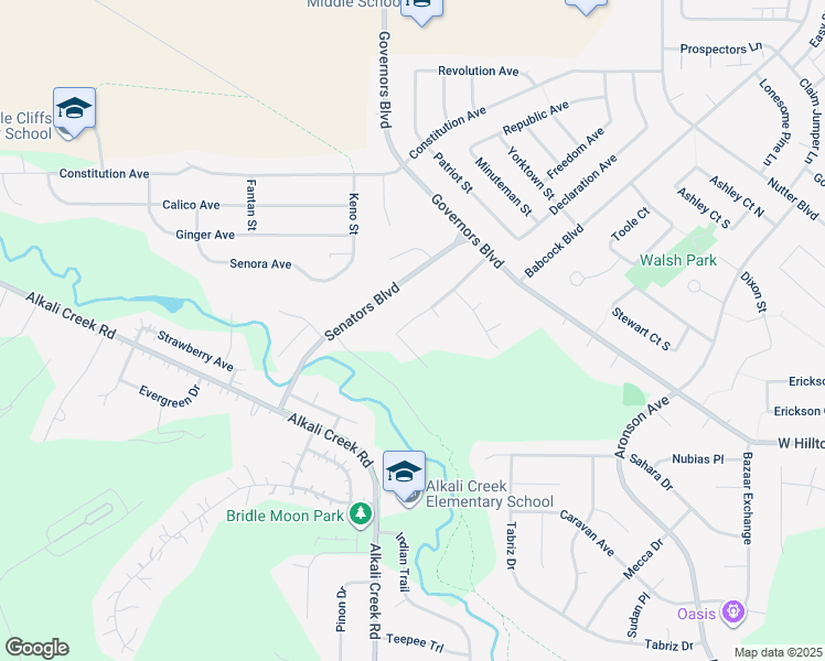 map of restaurants, bars, coffee shops, grocery stores, and more near 949 Neptune Boulevard in Billings