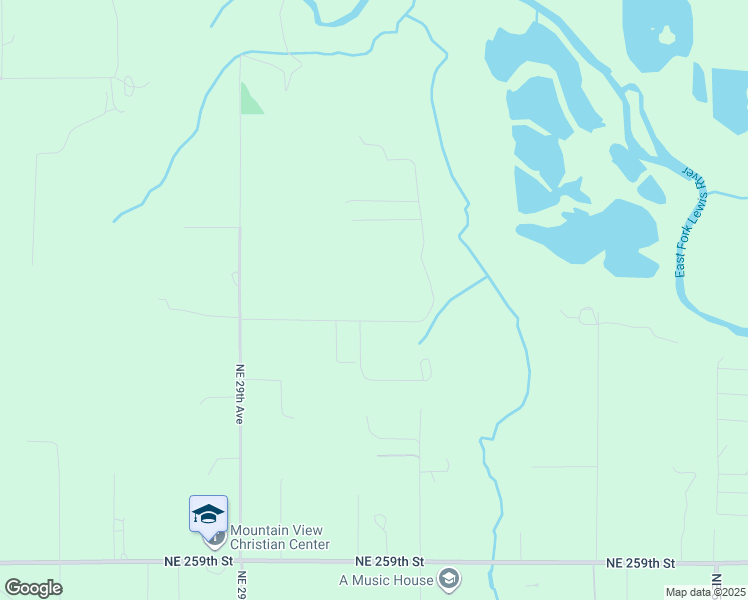 map of restaurants, bars, coffee shops, grocery stores, and more near 3416 Northeast 269th Street in Ridgefield