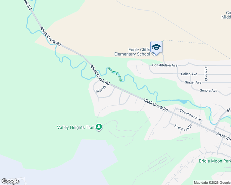 map of restaurants, bars, coffee shops, grocery stores, and more near 1431 Prickley Pear Drive in Billings