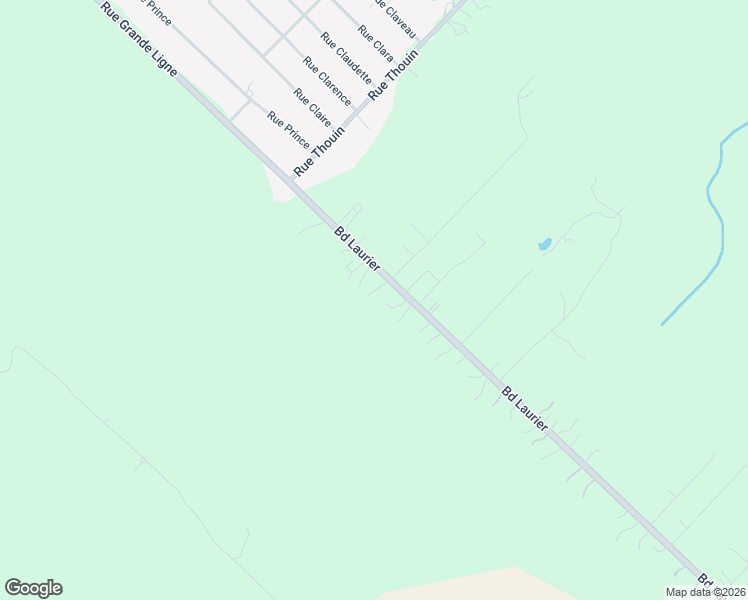 map of restaurants, bars, coffee shops, grocery stores, and more near 14250 Boulevard Laurier in Terrebonne