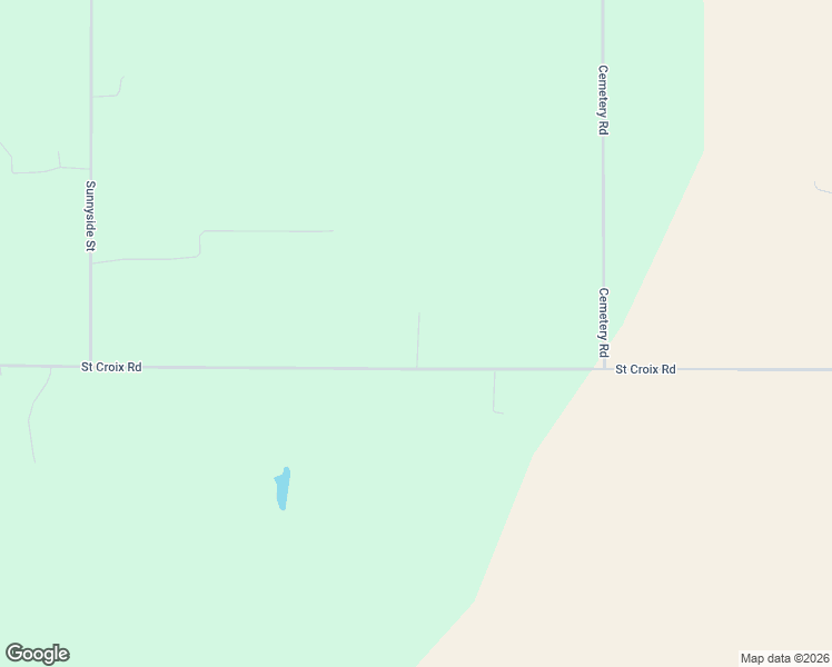 map of restaurants, bars, coffee shops, grocery stores, and more near 26255 Saint Croix Road in Pine City