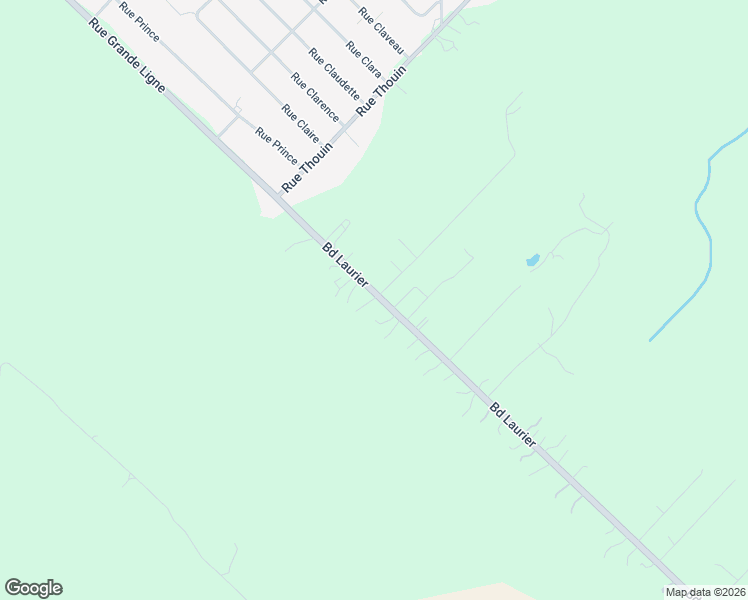 map of restaurants, bars, coffee shops, grocery stores, and more near 14250 Boulevard Laurier in Terrebonne