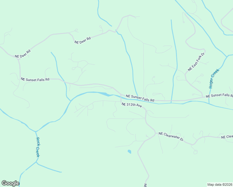 map of restaurants, bars, coffee shops, grocery stores, and more near 30815 Northeast Sunset Falls Road in Yacolt