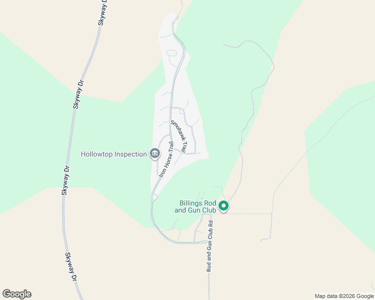 map of restaurants, bars, coffee shops, grocery stores, and more near 4215 Smohawk Trail in Billings