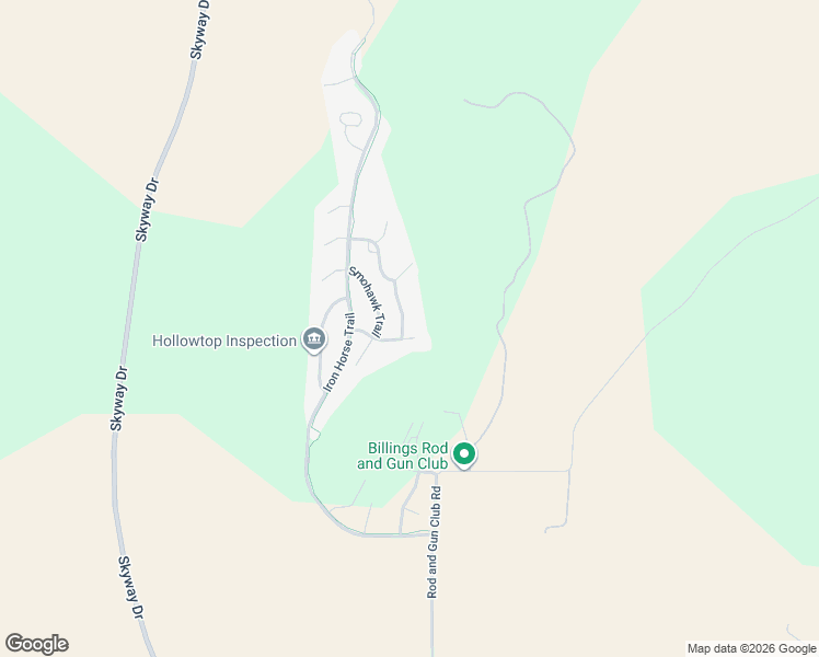 map of restaurants, bars, coffee shops, grocery stores, and more near 3035 Saddleback Trail in Billings