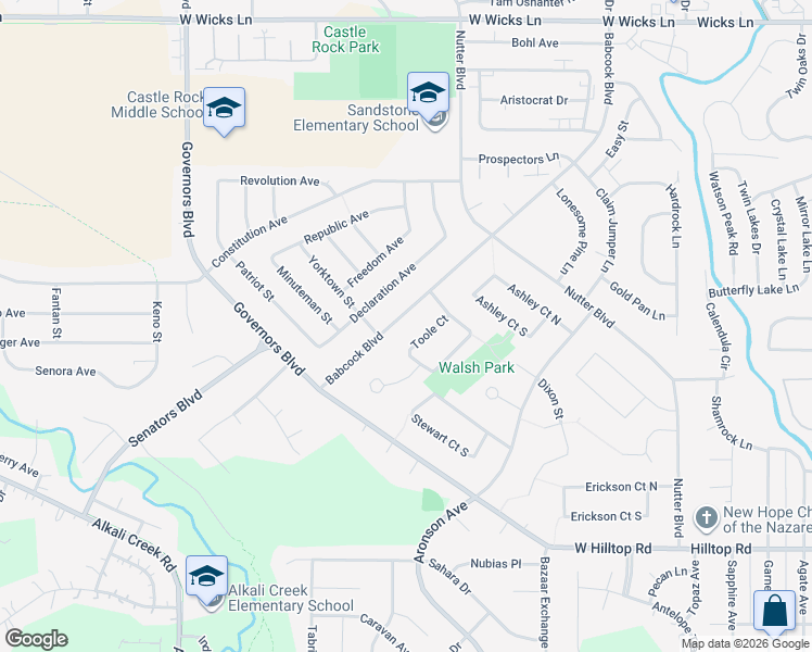 map of restaurants, bars, coffee shops, grocery stores, and more near 1105 Babcock Boulevard in Billings