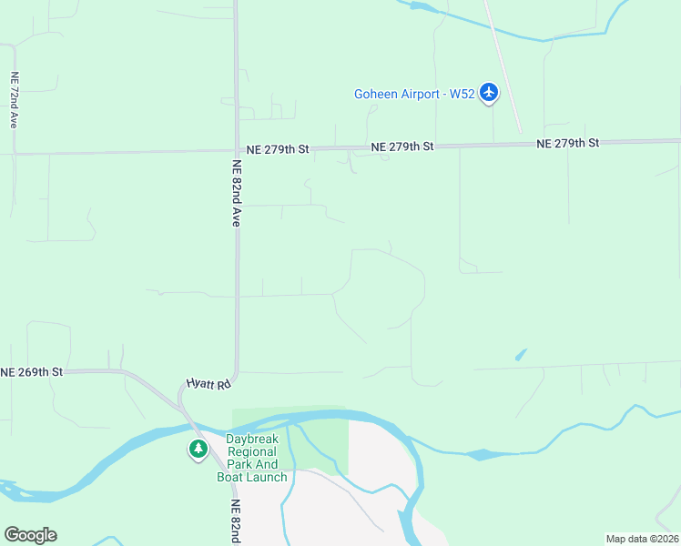 map of restaurants, bars, coffee shops, grocery stores, and more near 27214 Northeast 87th Avenue in Battle Ground