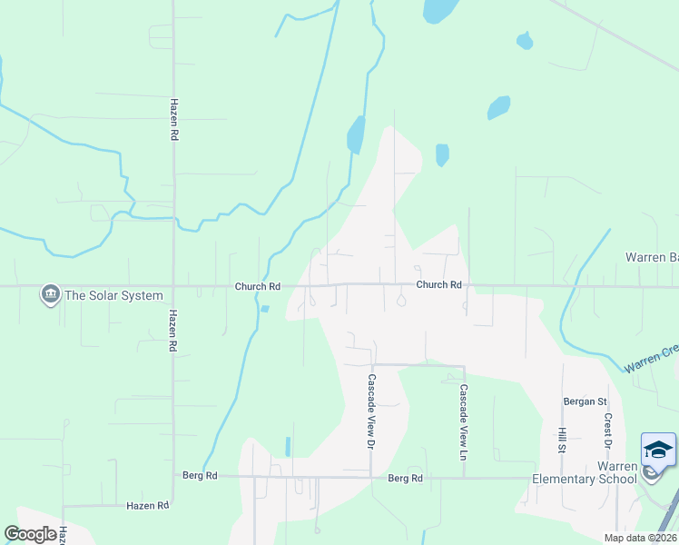 map of restaurants, bars, coffee shops, grocery stores, and more near 56738 Way Way Lane in Warren