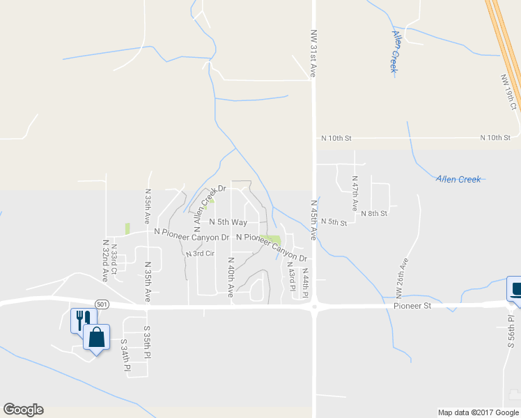 map of restaurants, bars, coffee shops, grocery stores, and more near 414 North Horns Corner Drive in Ridgefield