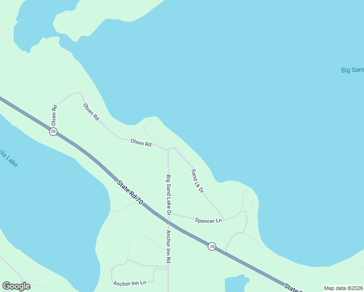 map of restaurants, bars, coffee shops, grocery stores, and more near 24926 Big Sand Lake Drive in Webster