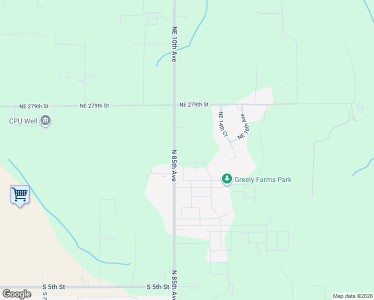 map of restaurants, bars, coffee shops, grocery stores, and more near 27601 Northeast 10th Avenue in Ridgefield