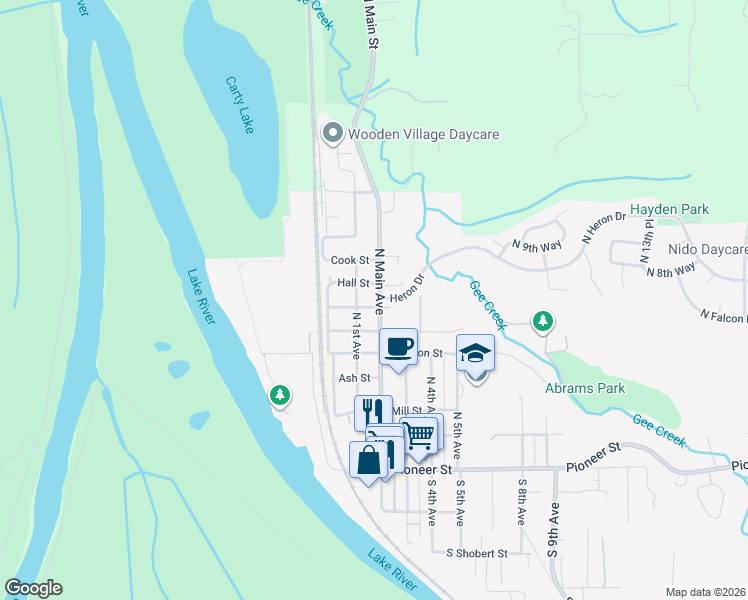map of restaurants, bars, coffee shops, grocery stores, and more near 112 Elm Street in Ridgefield