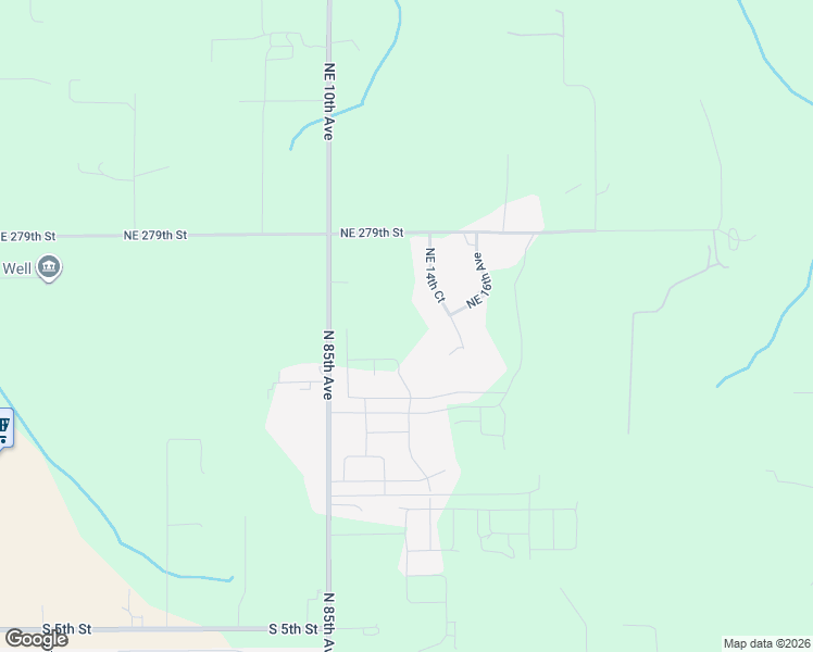 map of restaurants, bars, coffee shops, grocery stores, and more near 708 North 88th Drive in Ridgefield