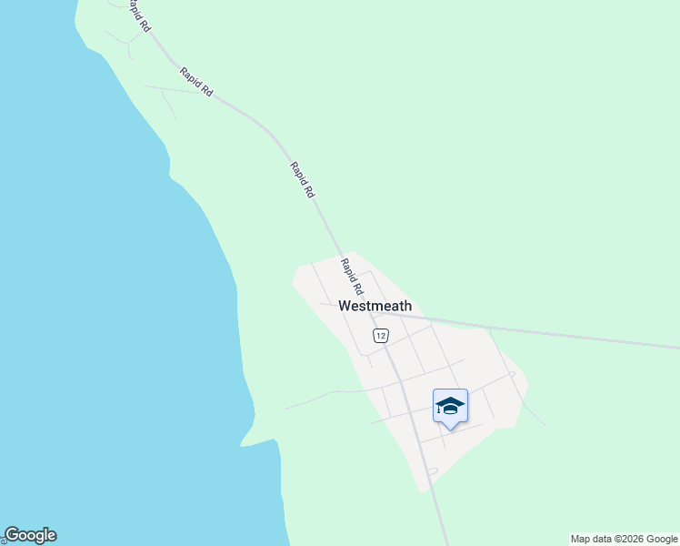 map of restaurants, bars, coffee shops, grocery stores, and more near 19 Rapid Road in Westmeath