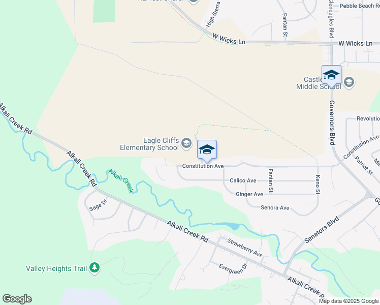 map of restaurants, bars, coffee shops, grocery stores, and more near 1201 Kootenai Avenue in Billings