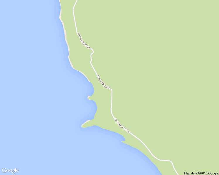 map of restaurants, bars, coffee shops, grocery stores, and more near Sunset S 75 Lane in Rapid River