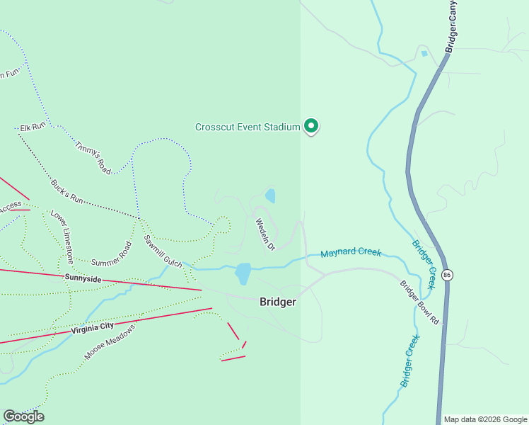 map of restaurants, bars, coffee shops, grocery stores, and more near 37-51 Bridger Pines Road in Bozeman