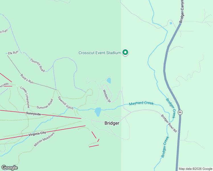 map of restaurants, bars, coffee shops, grocery stores, and more near 37 Bridger Pines Road in Bozeman