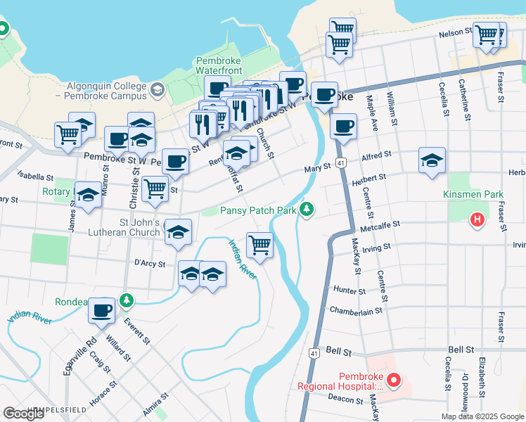 164 Welland Street, Pembroke ON Walk Score