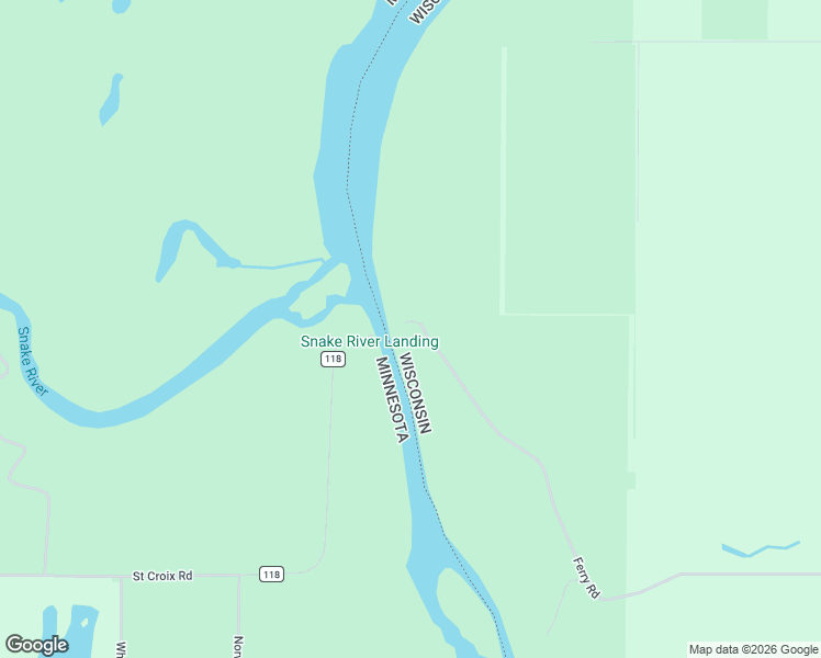 map of restaurants, bars, coffee shops, grocery stores, and more near Ferry Road in Grantsburg