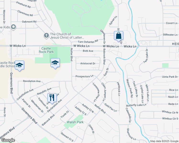 map of restaurants, bars, coffee shops, grocery stores, and more near 284 Westchester Square South in Billings
