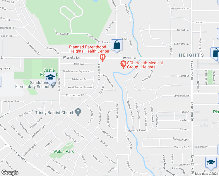 map of restaurants, bars, coffee shops, grocery stores, and more near 35 Miners Place in Billings