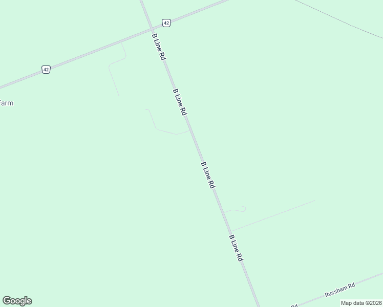 map of restaurants, bars, coffee shops, grocery stores, and more near 3243 B Line Road in Pembroke