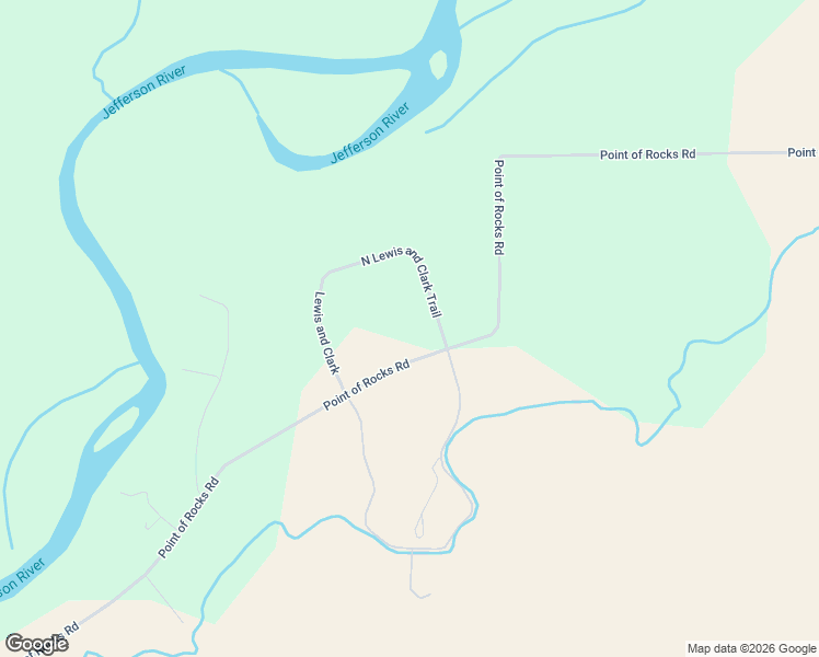 map of restaurants, bars, coffee shops, grocery stores, and more near 7 North Lewis and Clark Trail in Whitehall