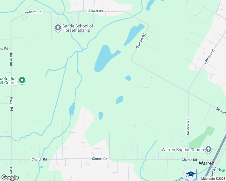 map of restaurants, bars, coffee shops, grocery stores, and more near in Warren