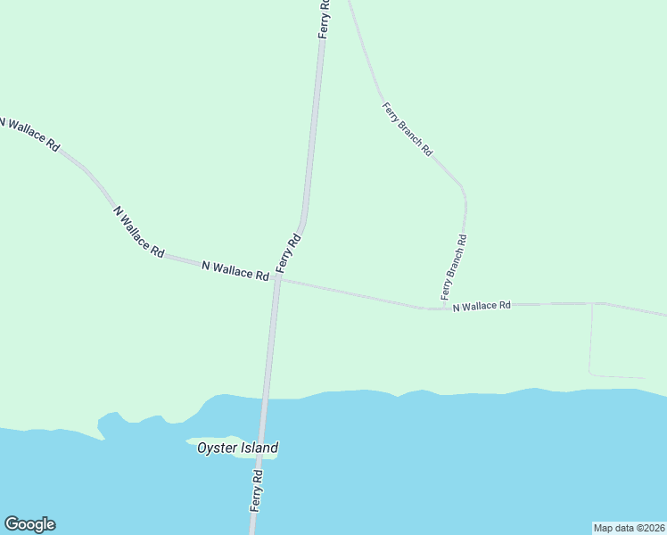 map of restaurants, bars, coffee shops, grocery stores, and more near 2345 North Wallace Road in Wallace